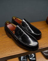 The Classic Penny Loafer - Onyx Black Leather
