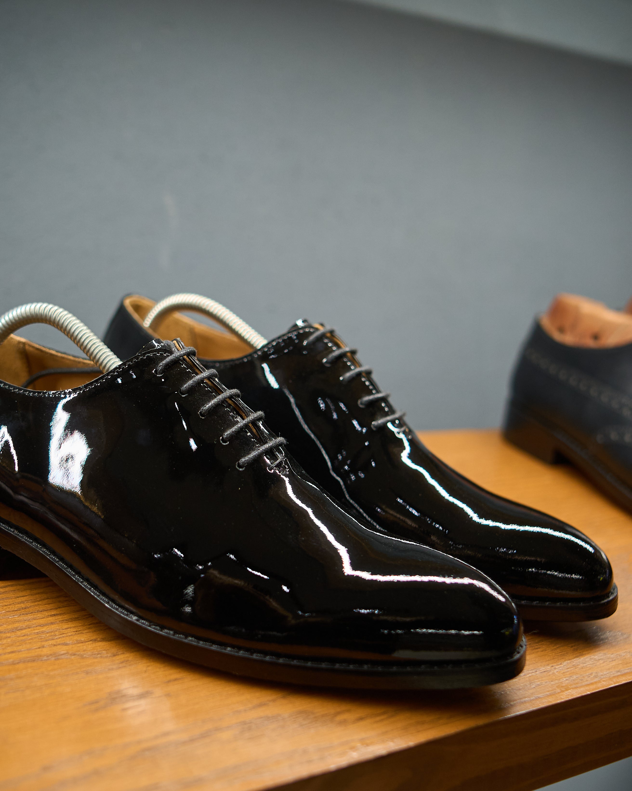 The Sovereign Black Patent Leather Oxford