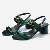 Signature Leather Velvy Emerald