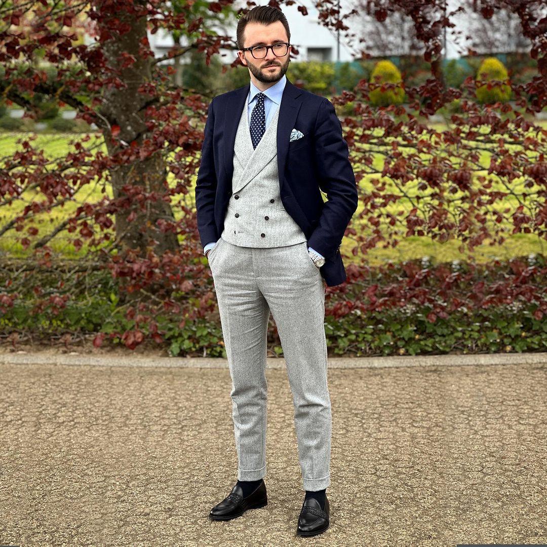 Schwarze Leder-Loafer mit Kroko-Strukturband | Formelle Herren-Loafer