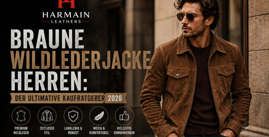Braune Wildlederjacke Herren: Der ultimative Kaufratgeber 2026
