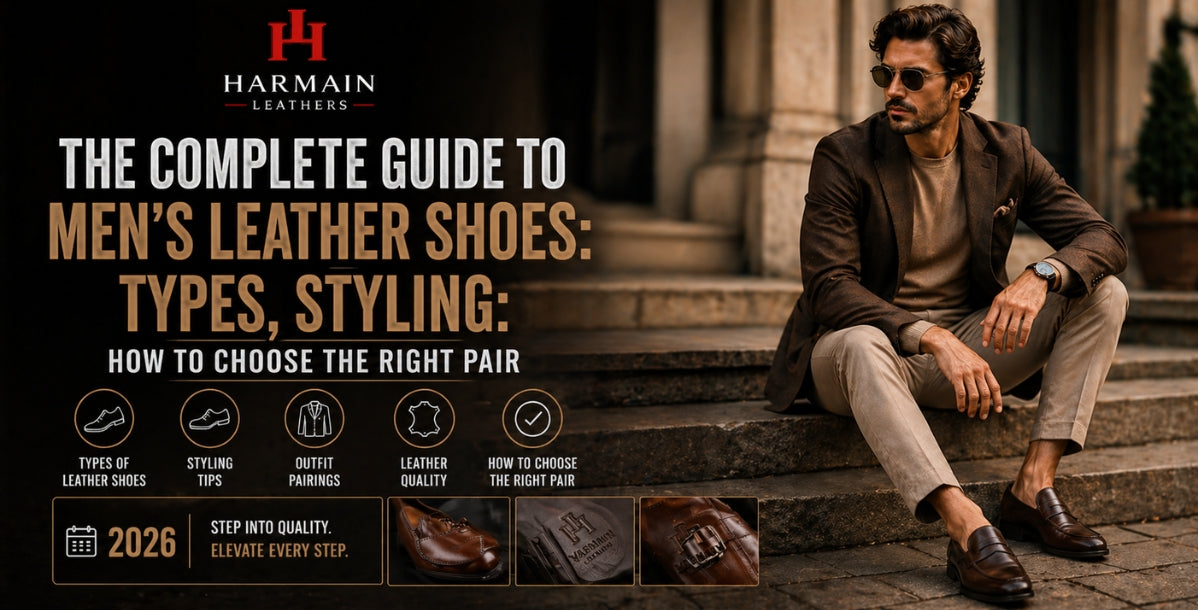 The Complete Guide to Men's Leather Shoes: Types, Styling: How to Choose the Right Pair