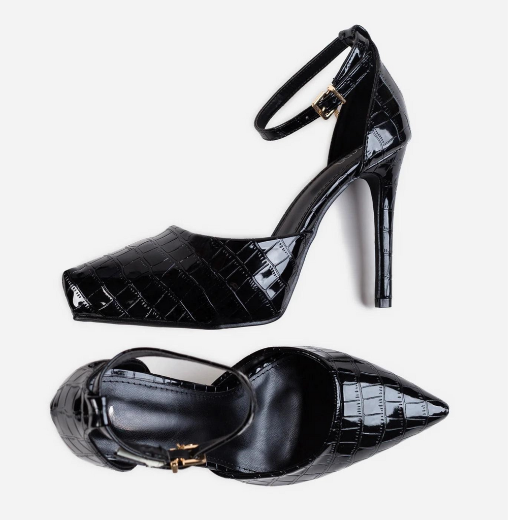 HOLOGLAM STILETTO PUMPS