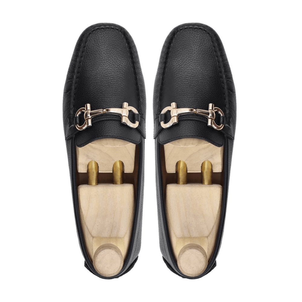 Black Driving Loafers