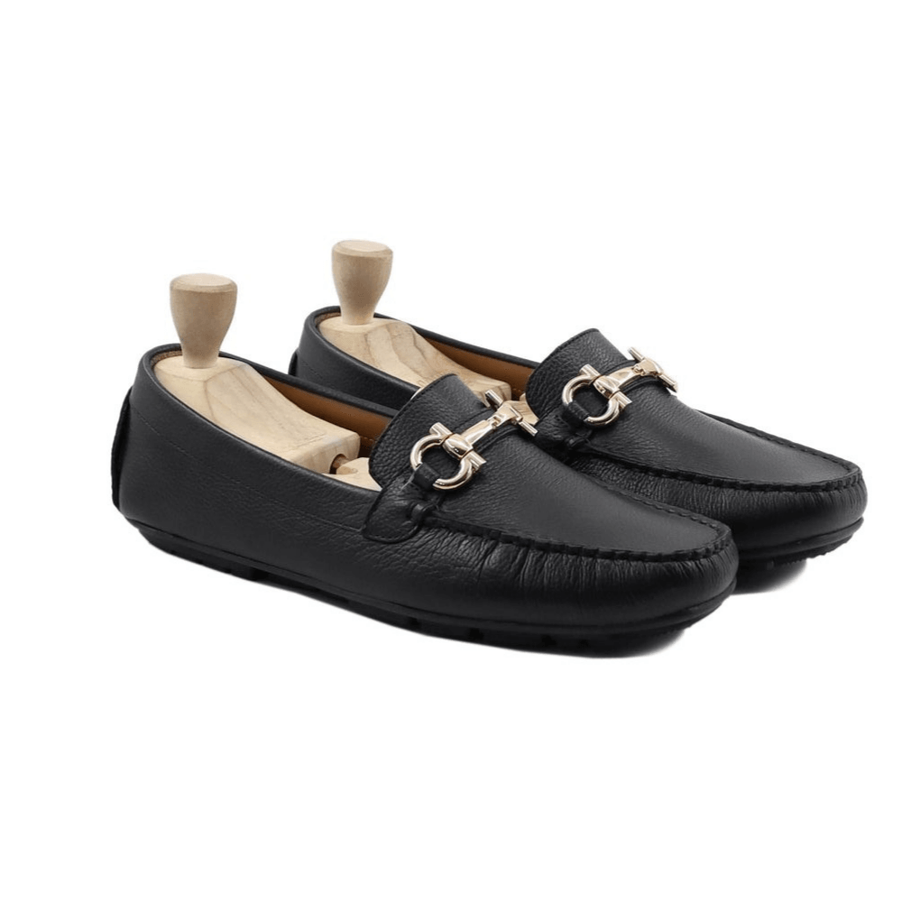 Black Driving Loafers