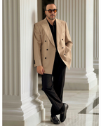 Men Black Pebble Grain Horsebit Driver Loafers