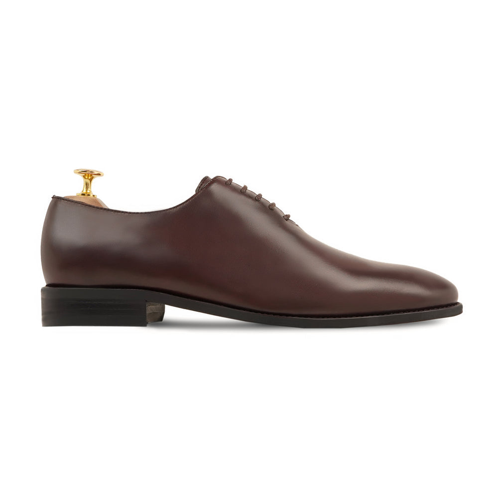 Handcrafted Wholecut Oxford Shoes – Premium Brown Leather