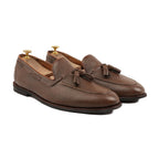 Tan Brown Leather Tassel Loafers – Men's Dress Shoes