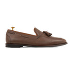 Tan Brown Leather Tassel Loafers – Men's Dress Shoes