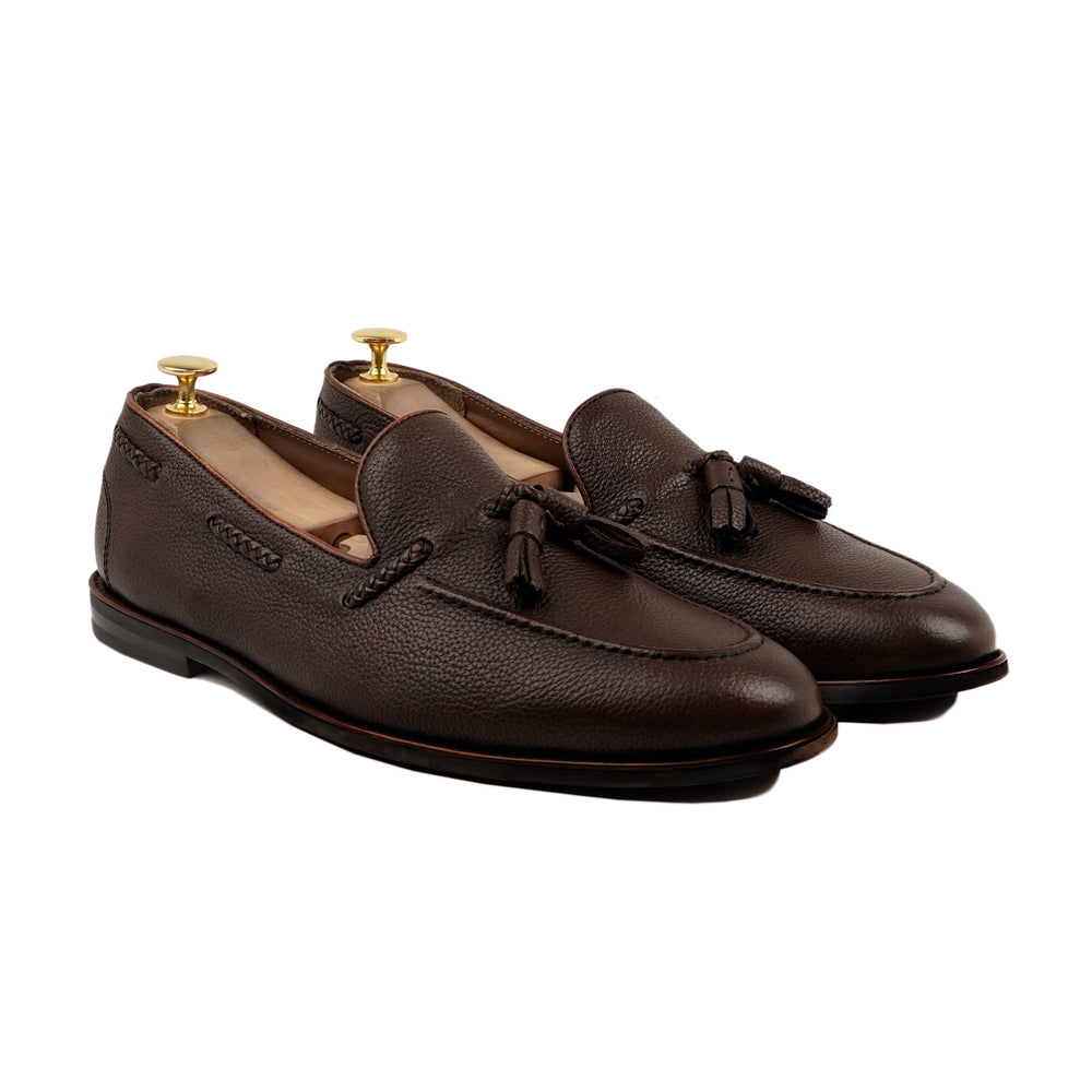Brown Leather Tassel Loafers – Men's Dress Shoes | UK