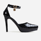 HOLOGLAM STILETTO PUMPS