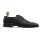 Black Wholecut Oxford Shoes
