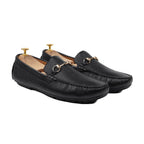 Harmain – Schwarze Leder-Loafer für Herren – Premium-Handarbeit, Komfort und Stil