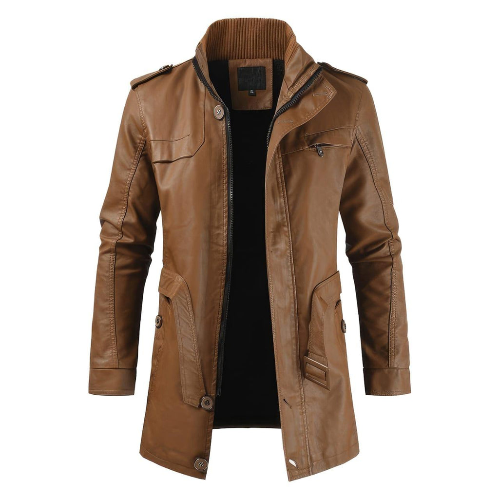 The Heritage Tan Leather Jacket