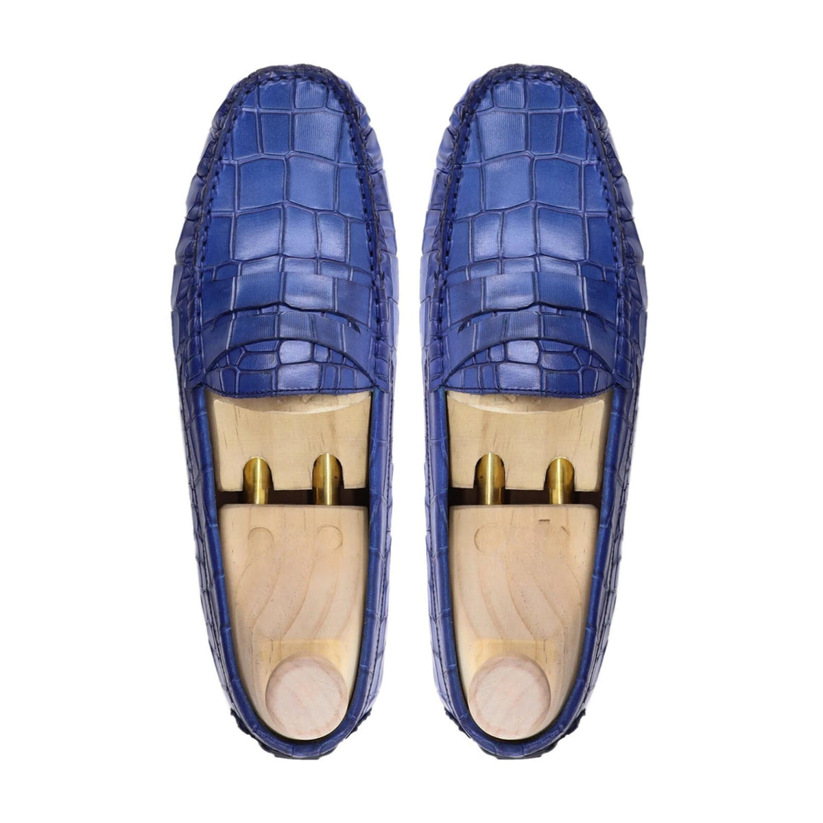 BOTAN BLAU KROKOPOLIS-LOAFERS