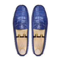 BOTAN BLAU KROKOPOLIS-LOAFERS