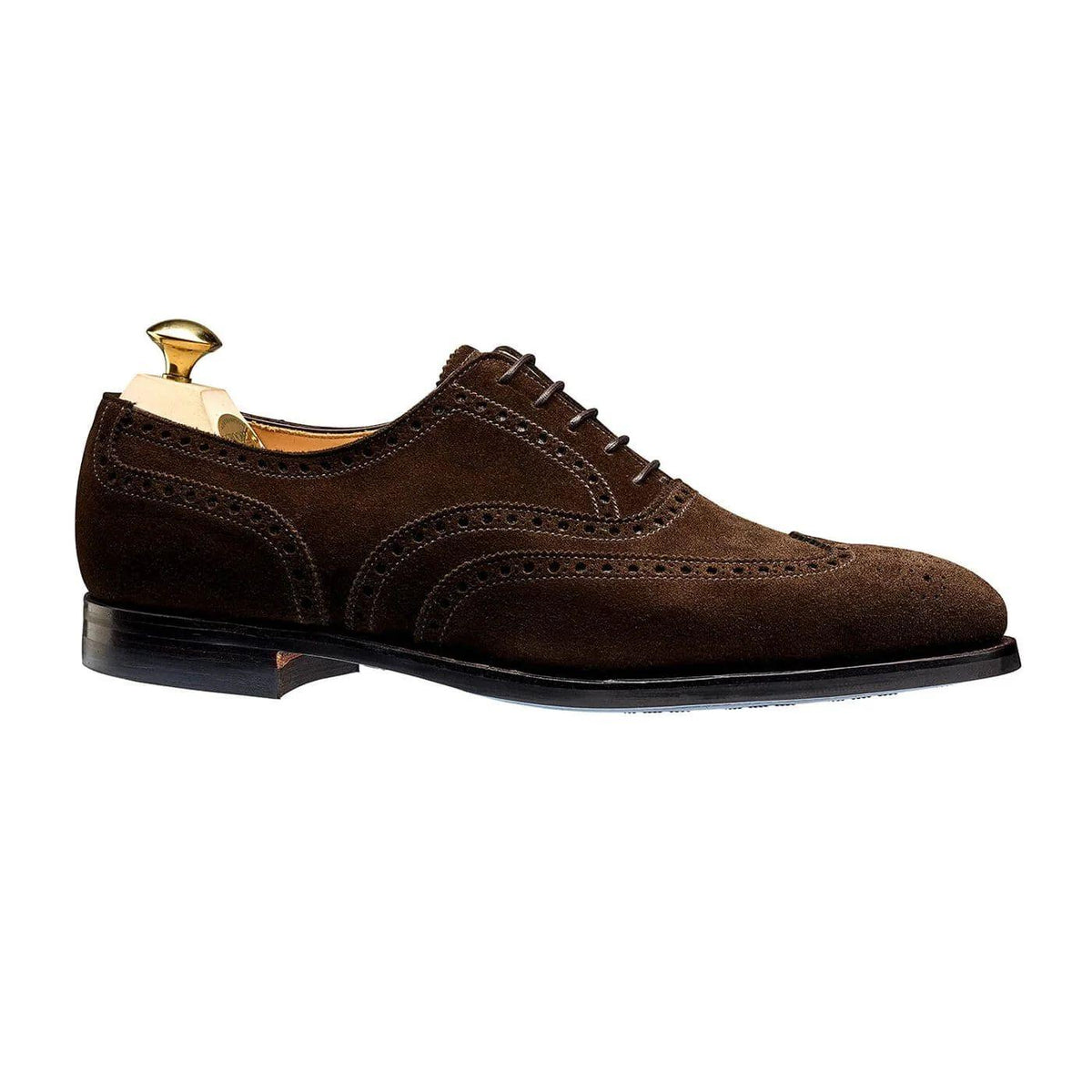 Men's Brown Brown Tuscan Oxfords styled for dress wear, Harmain Leathers, genuine suede and  rubber craftsmanship