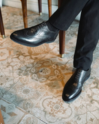 Sensburg Black Oxfords