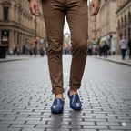 BOTAN BLAU KROKOPOLIS-LOAFERS