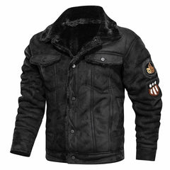 MEN BRONZE SUEDE CLASSIC JACKET