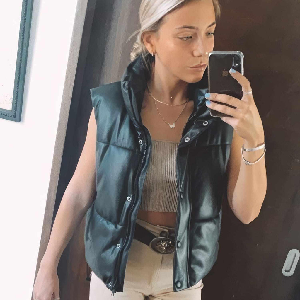 Women’s Black Waistcoat