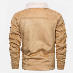 MEN BRONZE SUEDE CLASSIC JACKET