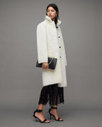 LONG SHEARLING COAT