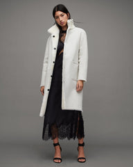 LONG SHEARLING COAT
