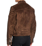BROWN SUEDE JACKET